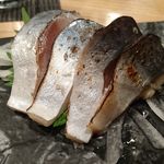 牛かつと和酒バル koda - 炙り〆鯖