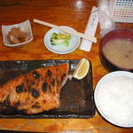 魚河岸 - 焼き魚定食（金目鯛）1050円