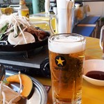 ginzaraiombiyaga-den - エビス生ビール