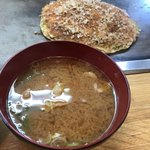 Misao Konomiyakiten - 豚汁も美味♪