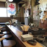 Misao Konomiyakiten - 店内…やはり夜にお邪魔したい