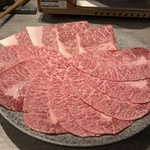 A5和牛肉料理専門店 ONIQUE TOKYO - 和牛のしゃぶしゃぶ