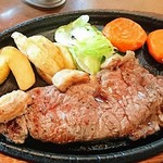 レストラン萩 - ランチステーキ