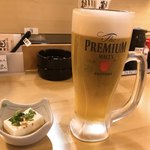 寿司居酒屋 や台ずし - 半額  生ビール