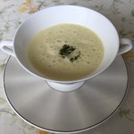 フランス食堂 シェ・モア - スープ    さつまいもの冷製スープ