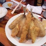 魚河岸 - フライ定食1050円