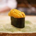 東麻布 天本 - うに軍艦