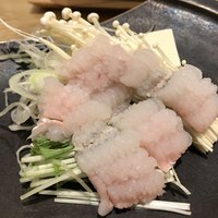 神楽坂 久露葉亭 - 鱧のしゃぶしゃぶ