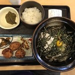 サンフェスタいしかわ 駅の食堂屋さん - 津軽の食セット¥1000