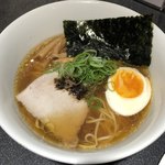 Japanese Soba Noodles 蔦 - 「お子様ラーメン（醤油）」600円（これに野菜ジュースが付きます。）