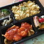 聘珍樓 阪急うめだ本店 - メインがエビチリのお弁当