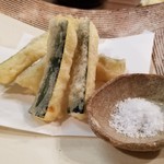 南活FC - ズッキーニの天ぷら