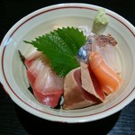 蕎麦 やすたけ - 「ミニ海鮮丼」