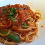 TOOTH TOOTH GARDEN RESTAURANT - %E3%83%88%E3%83%9E%E3%83%88%E3%82%BD%E3%83%BC%E3%82%B9%E3%81%AE%E3%83%91%E3%82%B9%E3%82%BF%0A