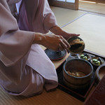 虎屋 壺中庵 - 鮎ご飯