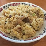 麺酒房 東龍 - 2018年8月。チャーハンおにぎり150円。