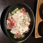 肉そば居酒屋まる文 - ポテトサラダ