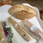 パン屋ドンチャバラ - パンチャドラ、あんバター、パリパリくん、、ﾛｰｽﾄﾋﾞｰﾌｻﾝﾄ