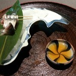 茶禅華 - 紹興香魚（鮎の紹興酒漬け）