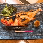 小魚料理 とみ助 - キンキの塩焼きです(o^^o)