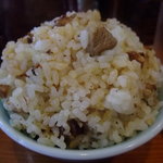 仙台　中華そば　すずき - バター肉ごはん（セット）