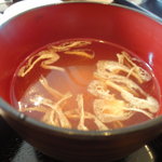 とんかつ　天山 - 味噌汁