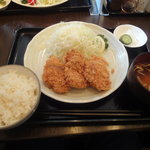 とんかつ　天山 - ヒレカツセット