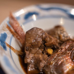 うを徳 - 土州清水（とさしみづ）の赤鯥（あかむつ）煮付（につけ）、肝臓（きも）