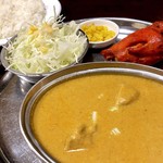 チキンカレー&ホリデーランチセット1380円
          