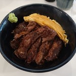 肉乃本気丼 - ビフテキ丼 肉増し1.5倍（990円）