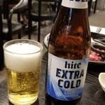 김성용의언양불고기 - ビール。冷えています！