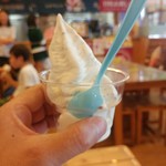 おもてなし処 仲まち家 - オリジナルソフト　そば茶（塩味）　３５０円