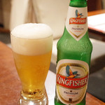 ガネーシュ - ビールセット(926円・外税)のキングフィッシャー