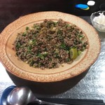 カレー混ぜる前