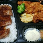 ほっかほっか亭 - ビフテキミックス弁当890円