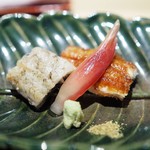 銀座 しのはら - 天然と養殖の鰻食べ比べ