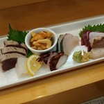 Sushi Hourai - 刺身の図