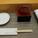 すし寳来 - 冷酒の図