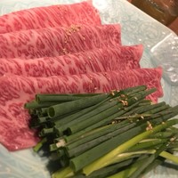 THE 雪月花 - 松阪牛サーロインの焼きすき