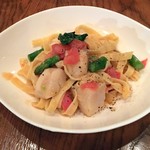 ラ･マンチーナ - ホタテのタリアテッレ