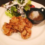 カフェ デラ ドンナ - 鶏のから揚げ　おろしポンズ