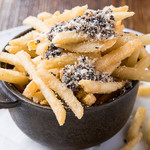Addictive fries with plenty of truffles and Parmesan cheese