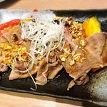 仙臺牛たん 撰 利久 - 夏野菜と牛タンのしゃぶしゃぶ