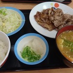 松屋 - （2018年8月）焼肉定食？