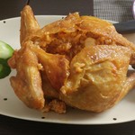 富仕葡式美食 - 揚げ鶏のチキンライス詰め
