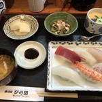 ひら田 - 寿司定食＝８６０円