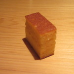 鮨 さかい - 芝海老と大和芋の玉子焼き