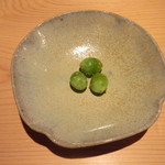 鮨 さかい - 熊本新銀杏 翡翠揚げ