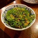 大阪串かつ　テンテコマイ - 九条ねぎポンズ（300円）