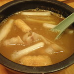 初代 竹本商店 - 豚つけ麺のスープの方